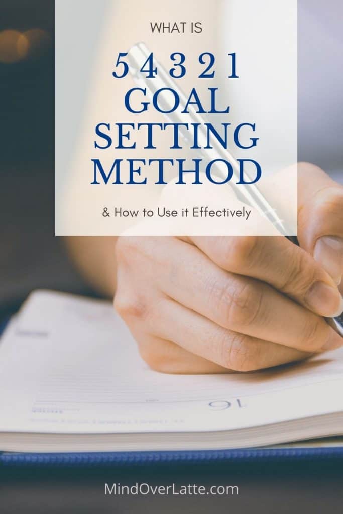 What is 5 4 3 2 1 Goal Setting Method and How to Use it Effectively. #goals #goalsetting #54321goalsetting #success #focus #dreams #sction #tasks #mindoverlatte