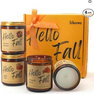 ultimate fall wellness and relaxation - fall scented candles